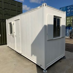20Ft x 8Ft Steel Anti-Vandal Canteen Cabin