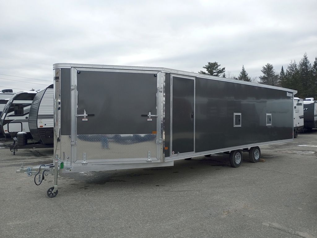 2024 Mission Trailers 101×24 Aluminum 4/5-Place Drive In/Out Deckover w/Galvanized Pkg, Canopy - Image 21