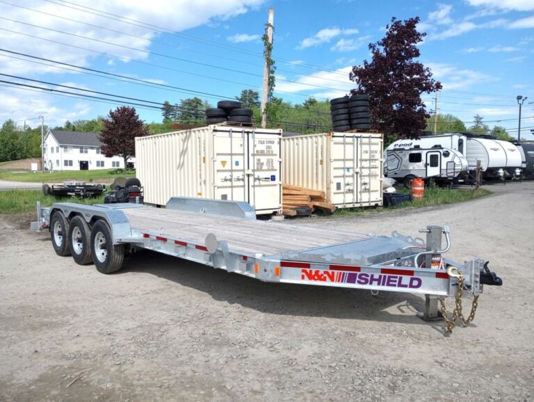 2024 N&N Trailers 7×20+3 Galvanized 22.5K Lowpro Equipment Trailer w/HD Full Width Ramps - Image 10