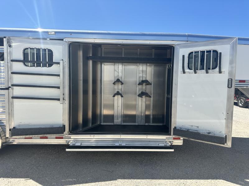 2020 Bloomer 4 Horse Stock Combo Trainer Tack Horse Trailer - Image 2
