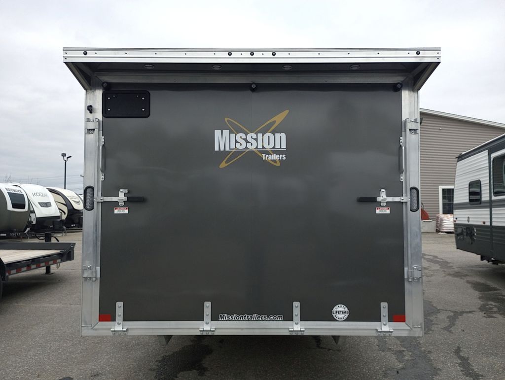 2024 Mission Trailers 101×24 Aluminum 4/5-Place Drive In/Out Deckover w/Galvanized Pkg, Canopy - Image 23