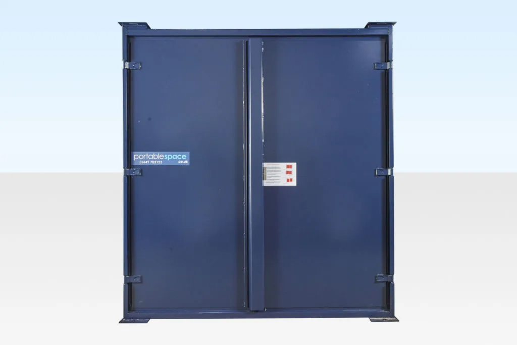 12Ft x 8Ft Steel Store Cabin (Suitable for stacking) - Image 2