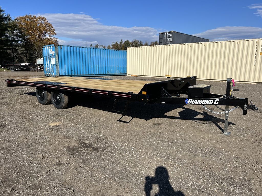 2024 Diamond C 8.5×20 7K Deckover Trailer w/Slide-In Ramps - Image 7
