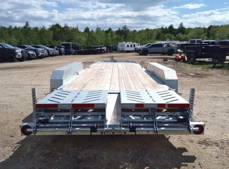 2024 N&N Trailers 7×20+3 Galvanized 22.5K Lowpro Equipment Trailer w/HD Full Width Ramps - Image 3