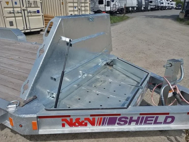 2024 N&N Trailers 7×20+3 Galvanized 22.5K Lowpro Equipment Trailer w/HD Full Width Ramps - Image 5