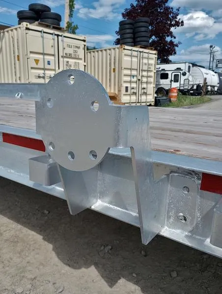 2024 N&N Trailers 7×20+3 Galvanized 22.5K Lowpro Equipment Trailer w/HD Full Width Ramps - Image 6