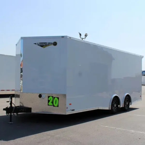 Enclosed ATC Car Trailer 2026 24ft. Aluminum ROM 550 w/Large Escape Door & LifeTrac 4994 - Image 3