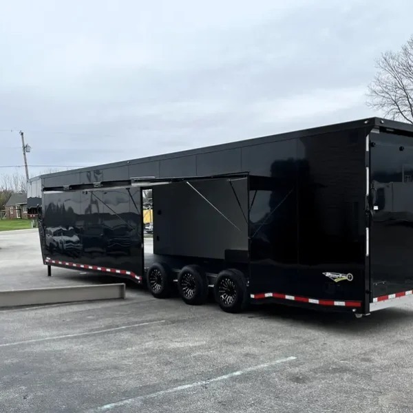 Enclosed ATC Car Trailer 2026 28ft. Aluminum ROM 550 w/LifeTrac & Large Escape Door 5951 - Image 2